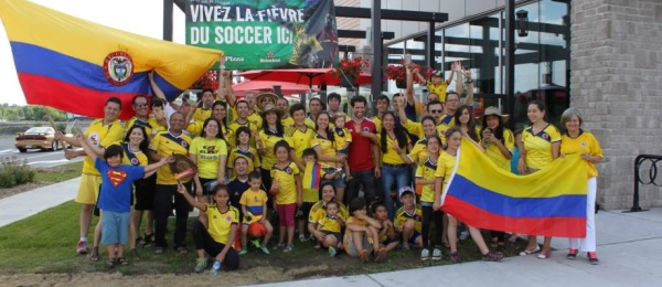 Colombianos en Ottawa y Gatineau celebran victoria de Colombia en el Mundial