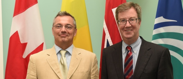 Embajador de Colombia en Canadá se reúne  Con alcalde de Ottawa  