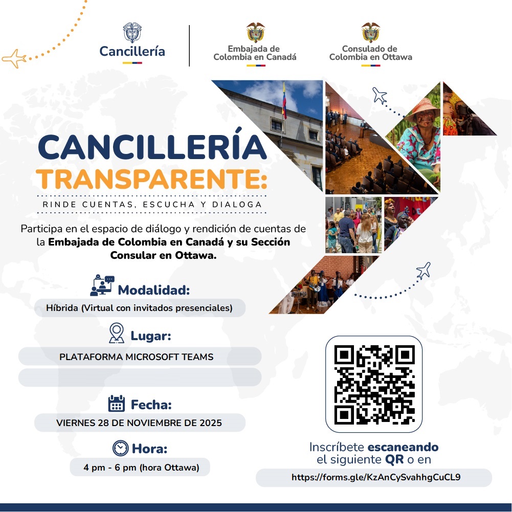 Cancillería transparente: espacio de diálogo y rendición de cuentas
