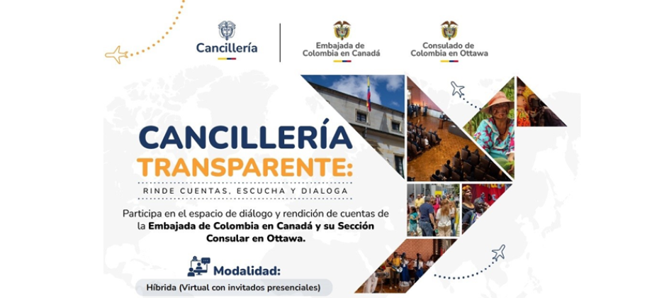 Cancillería transparente: espacio de diálogo y rendición de cuentas