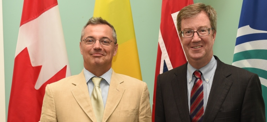 Embajador de Colombia en Canadá se reúne  Con alcalde de Ottawa  