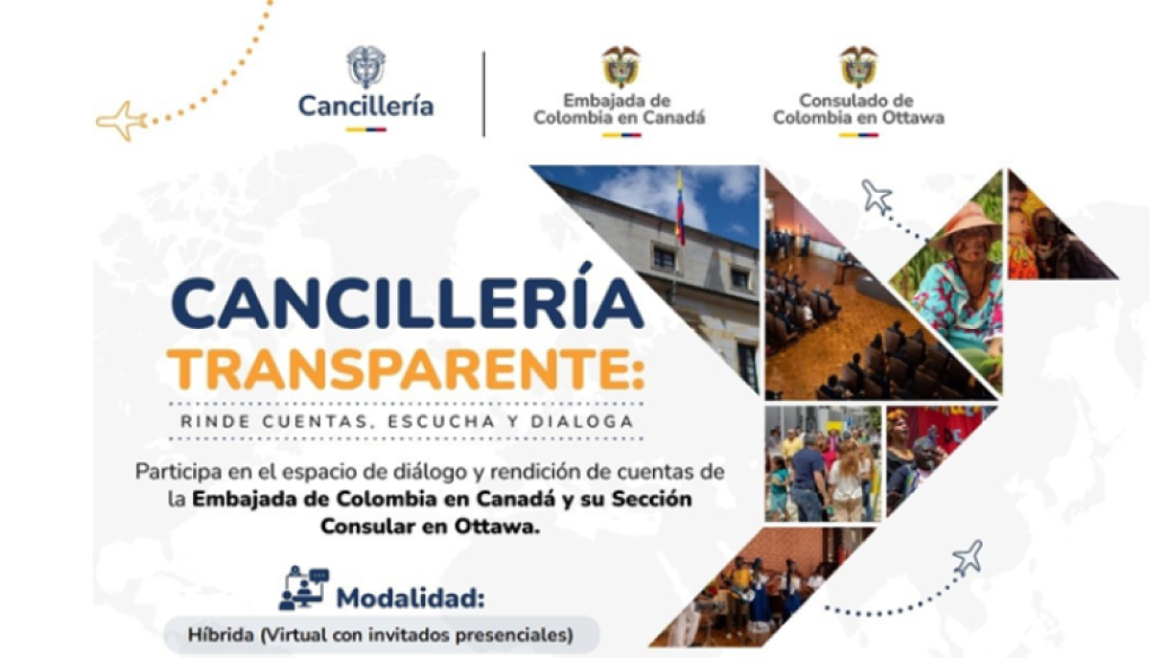 Cancillería transparente: espacio de diálogo y rendición de cuentas